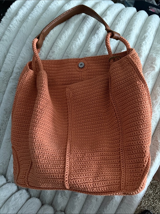 The Sak Handbags - The Sak Crocheted Tote in Terracotta